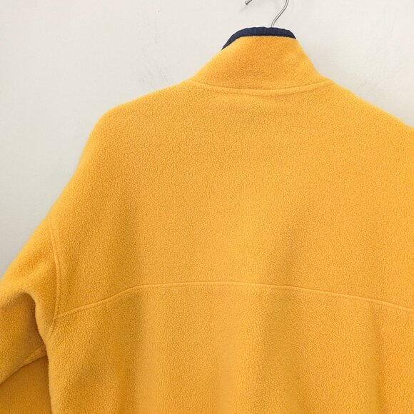 Vintage Yellow Mens Synchilla Snap Pullover Mens XL - Picture 10 of 15